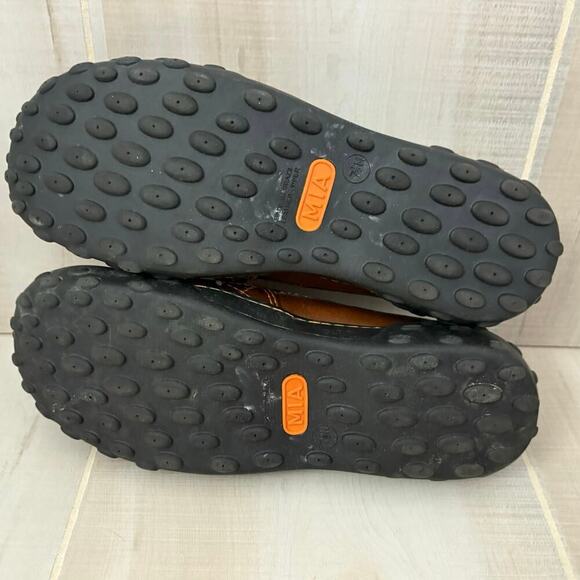 MIA Brown Leather Loafers Women’s Sz 7.5 Driving Moc Slip On Shoes Retro 90s - Picture 8 of 9